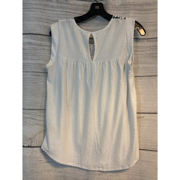 Hope & Harlow Sleeveless Top With Lace Detail Size M - Picture 3 of 3